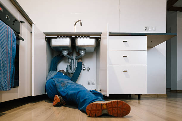 Professional Drain Cleaning technician working in Loyall, KY